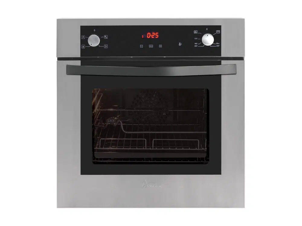 فر توکار شیشه مشکی و استیل کد F24 اخوان